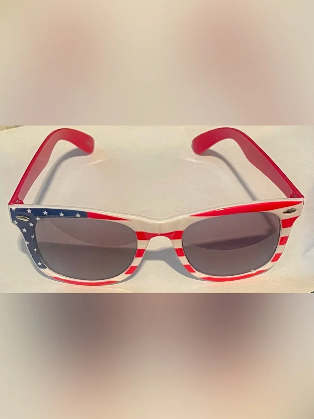 American Flag USA Patriotic Sunglasses Red White and Blue